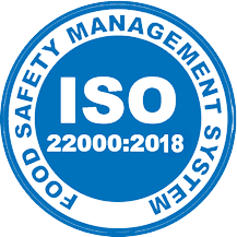 ISO 22000:2018 certified